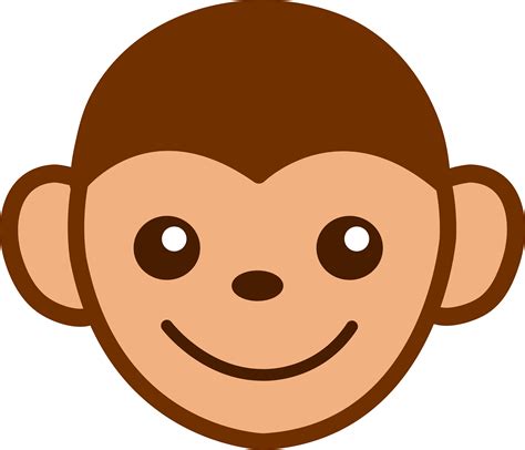 monkey cartoon face